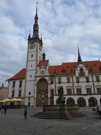 mestská radnica na Hornom námestí v Olomouci (Foto: M. Neumann)
