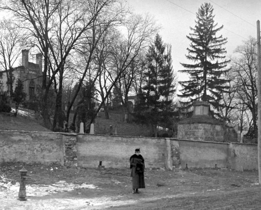 03 – Košice, evanjelický cintorín: hist. foto; dig. archív KPÚ Košice, orig. zdroj: Štát. archív Košice